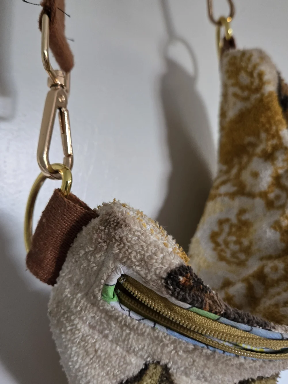 Handmade stylish brown